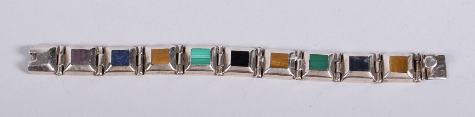 Sterling Silver and Semi-Precious Stone Bracelet (1 of 3)