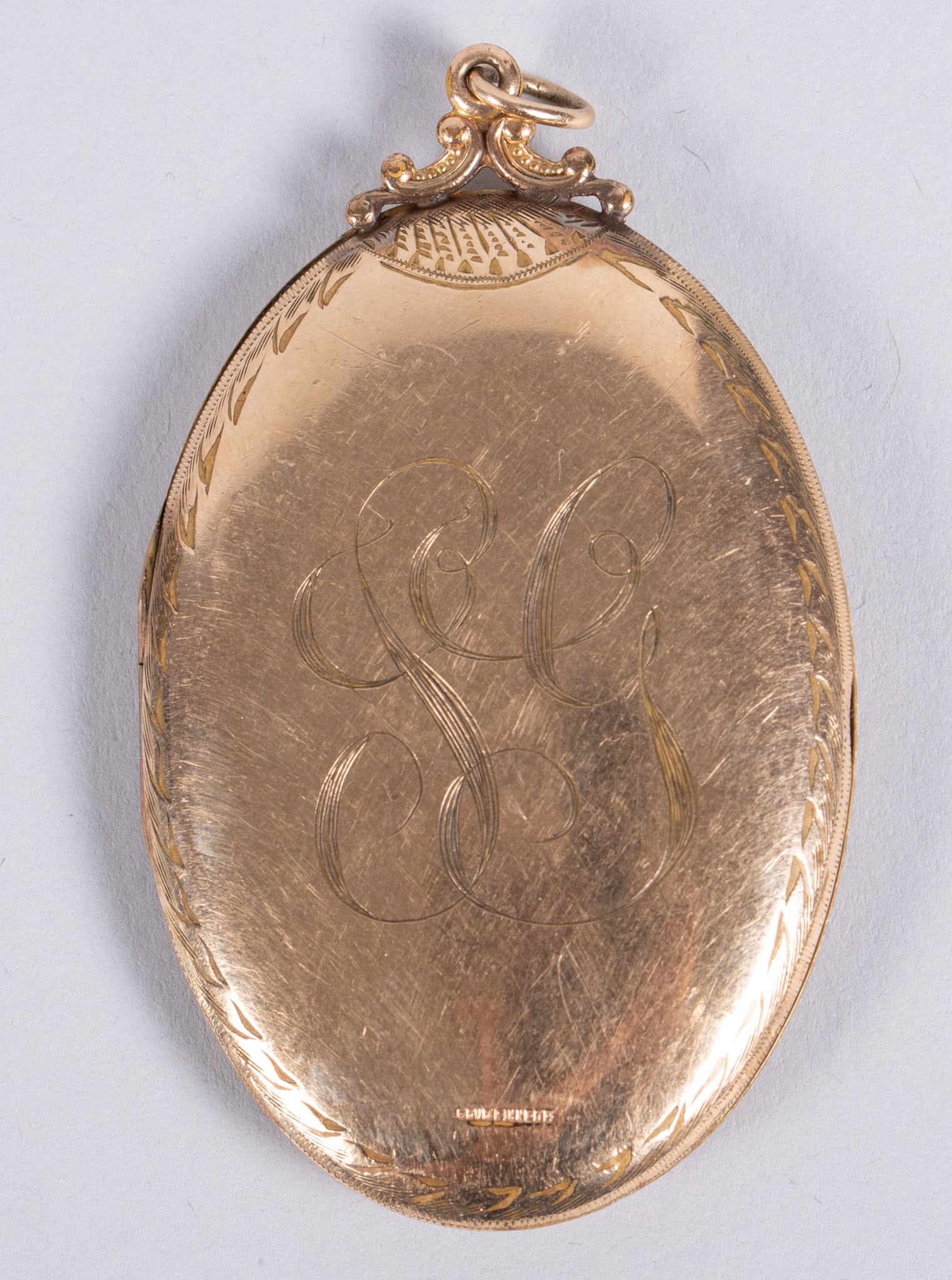 Vintage Gold Filled Locket Pendant (1 of 3)