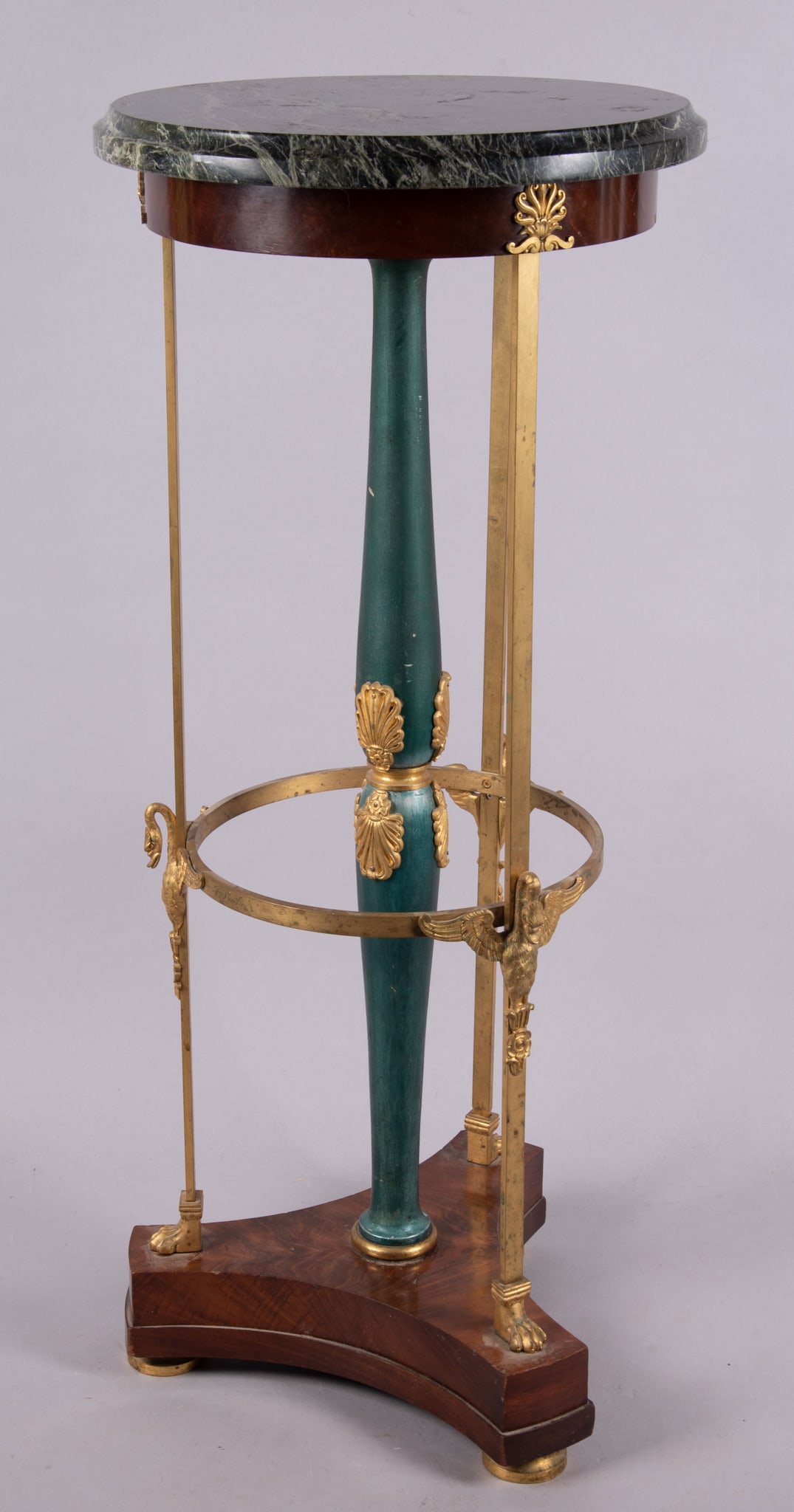 A French Empire Style Bronze Mounted Gueridon, signed Francois Linke (1 of 4)