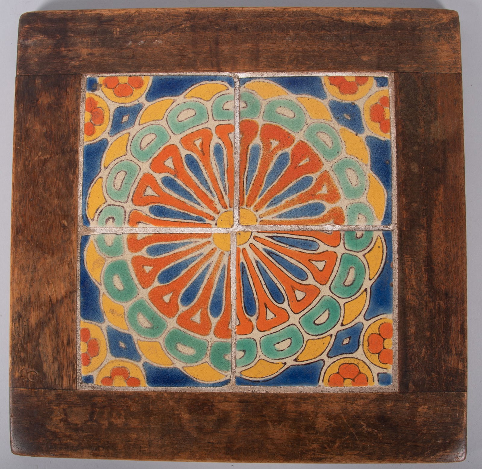 Spanish Colonial Revival Tile Top Table Top (1 of 3)