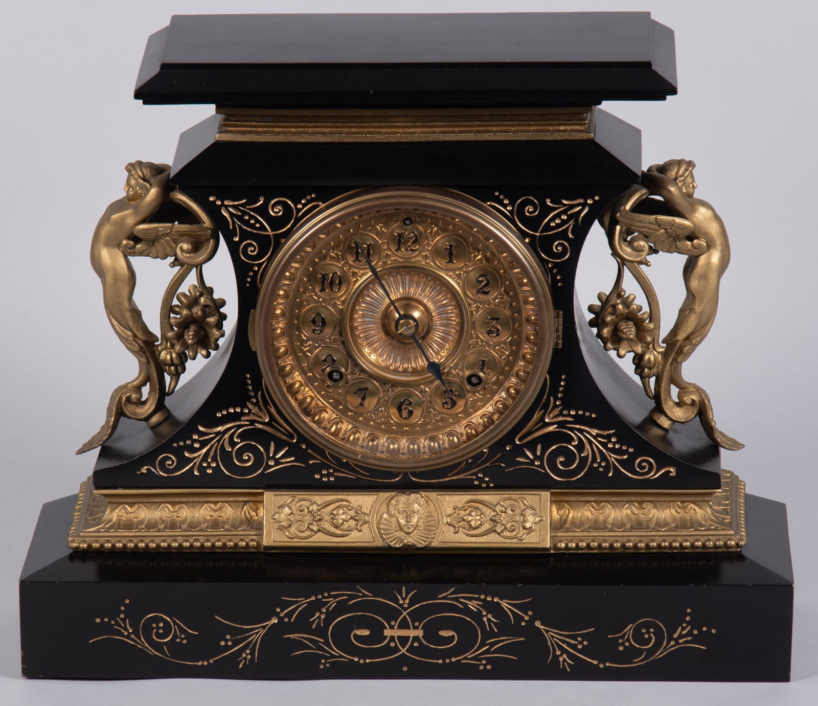 An Antique American Ansonia Mantel Clock, Circa 1880 (1 of 4)