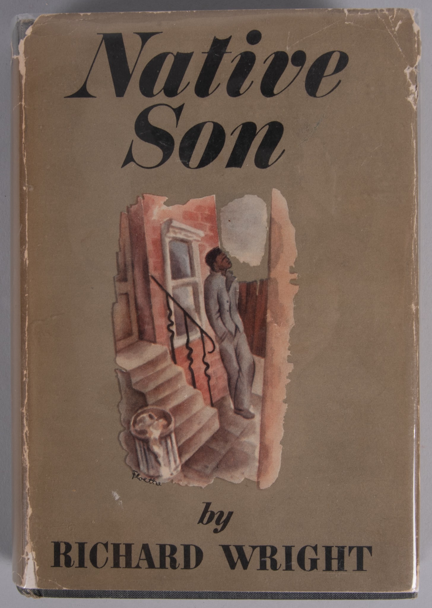 Native Son. Richard Wright. 1st Edition. New York and London: Harper & Brothers, 1940. (1 of 2)