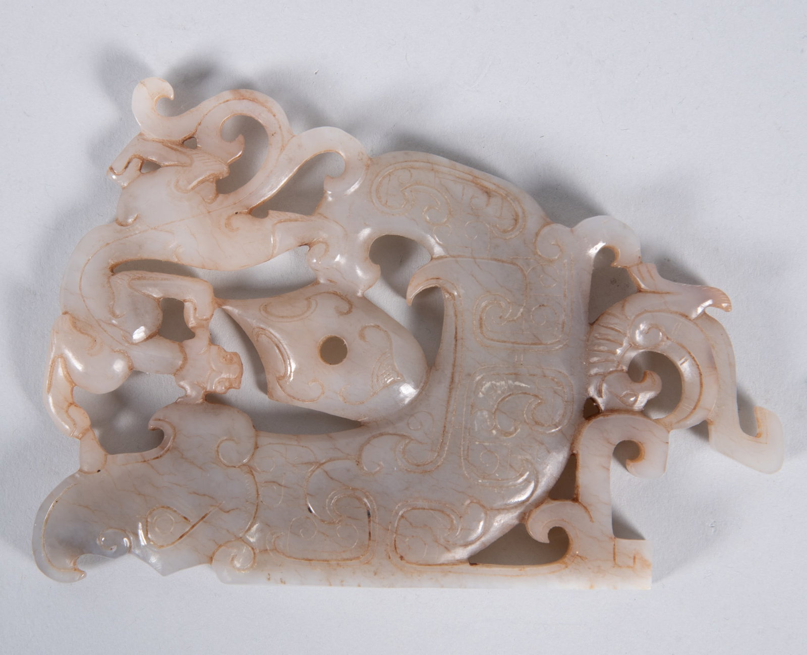 A Chinese Carved Jade Table Ornament (1 of 4)