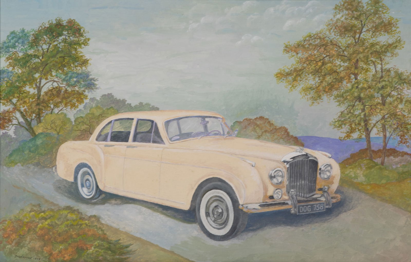 Dooley Dionysius, California/Missouri (1907-1996), Bentley, 1979, oil on canvas (1 of 5)