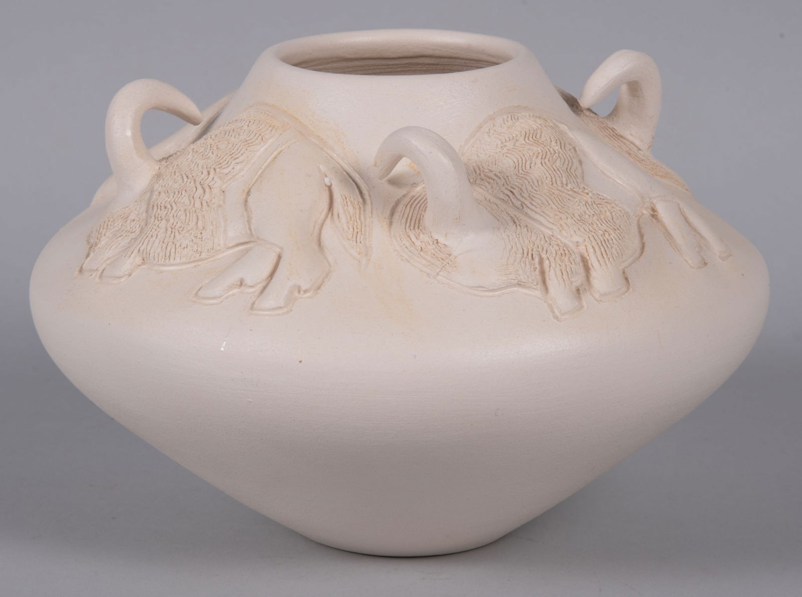 Barbara McKinney-Elston, In a Sacred Manner I Walk, 2010, Pahponee Kickapoo Pottery Vessel (1 of 4)