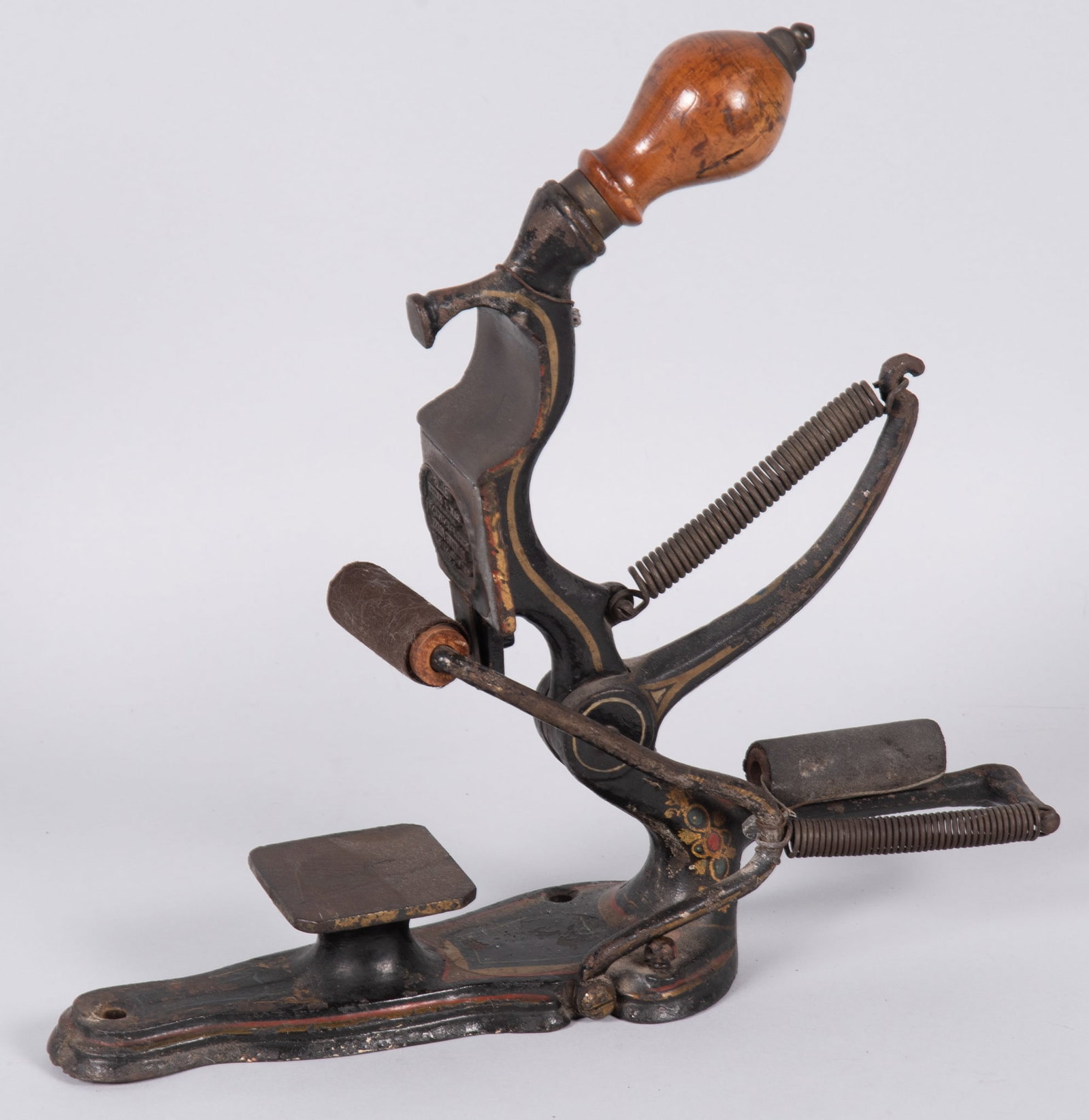 S. J. Smith, Hand Lever Printing Press, Patent Model No. 18,557, Nov. 3, 1857 (1 of 5)