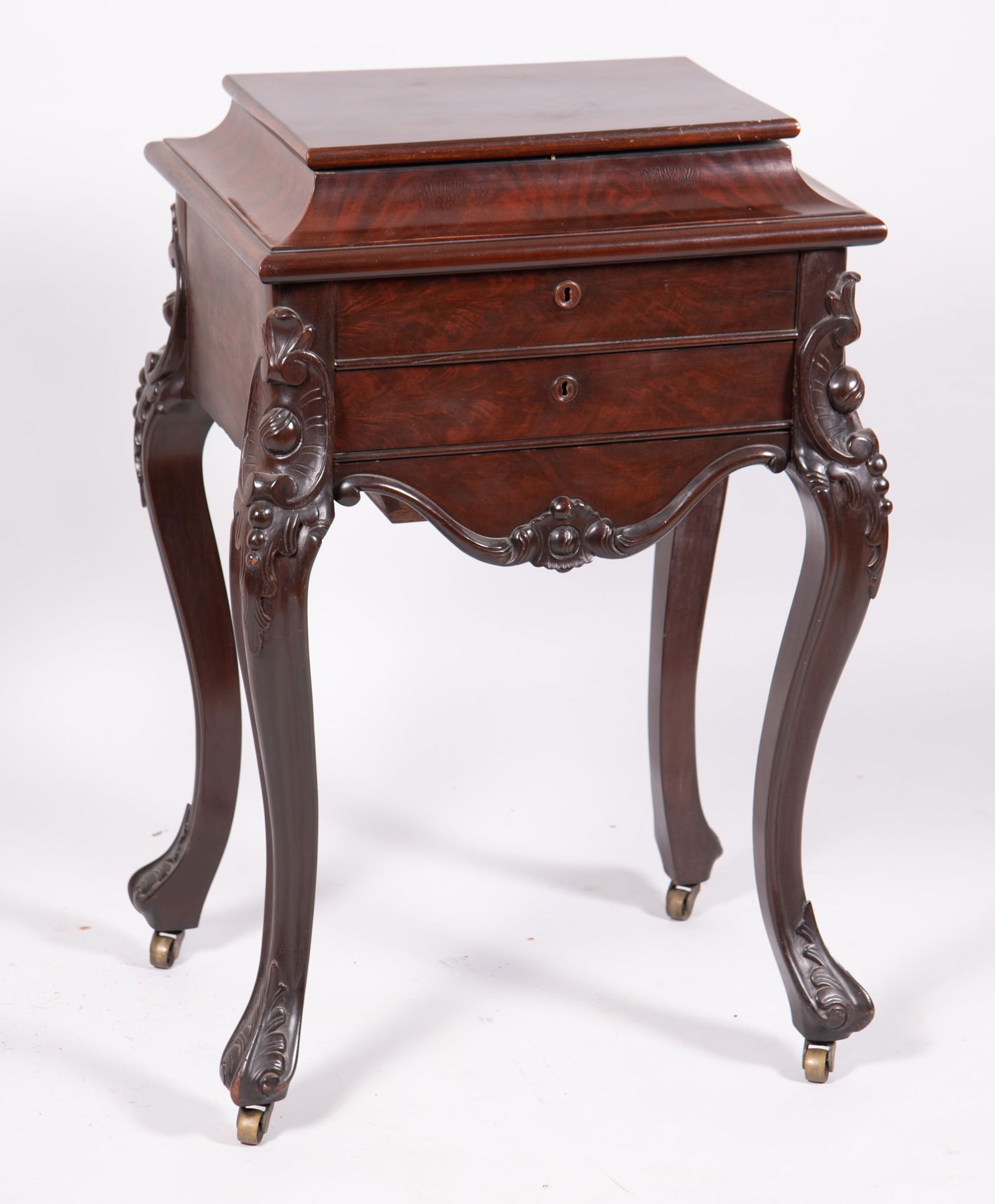 Antique Victorian Design Sewing Cabinet (1 of 4)