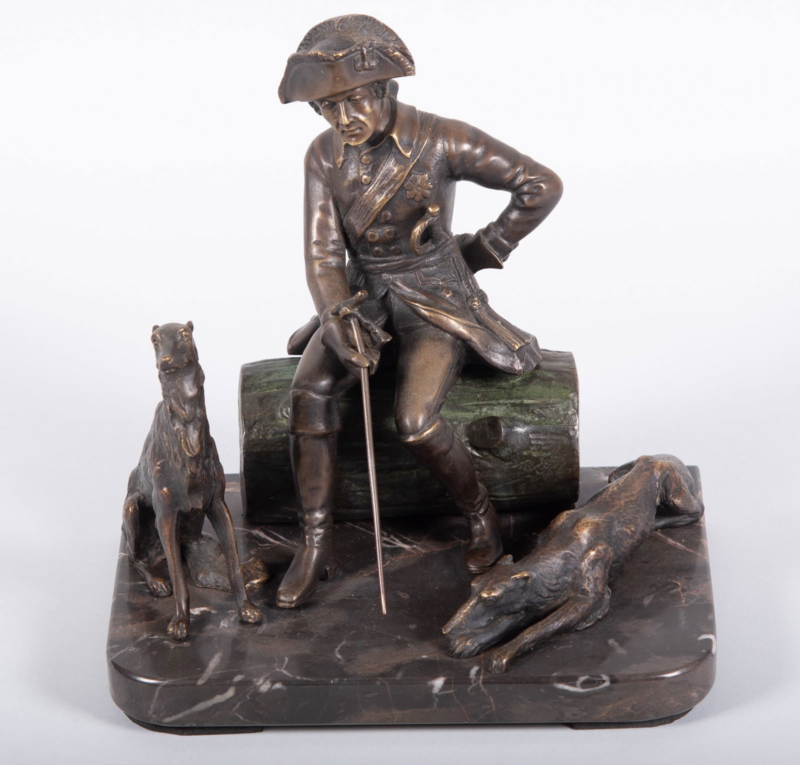 Bronze Sculpture of Frederick II of Prussia (1 of 4)