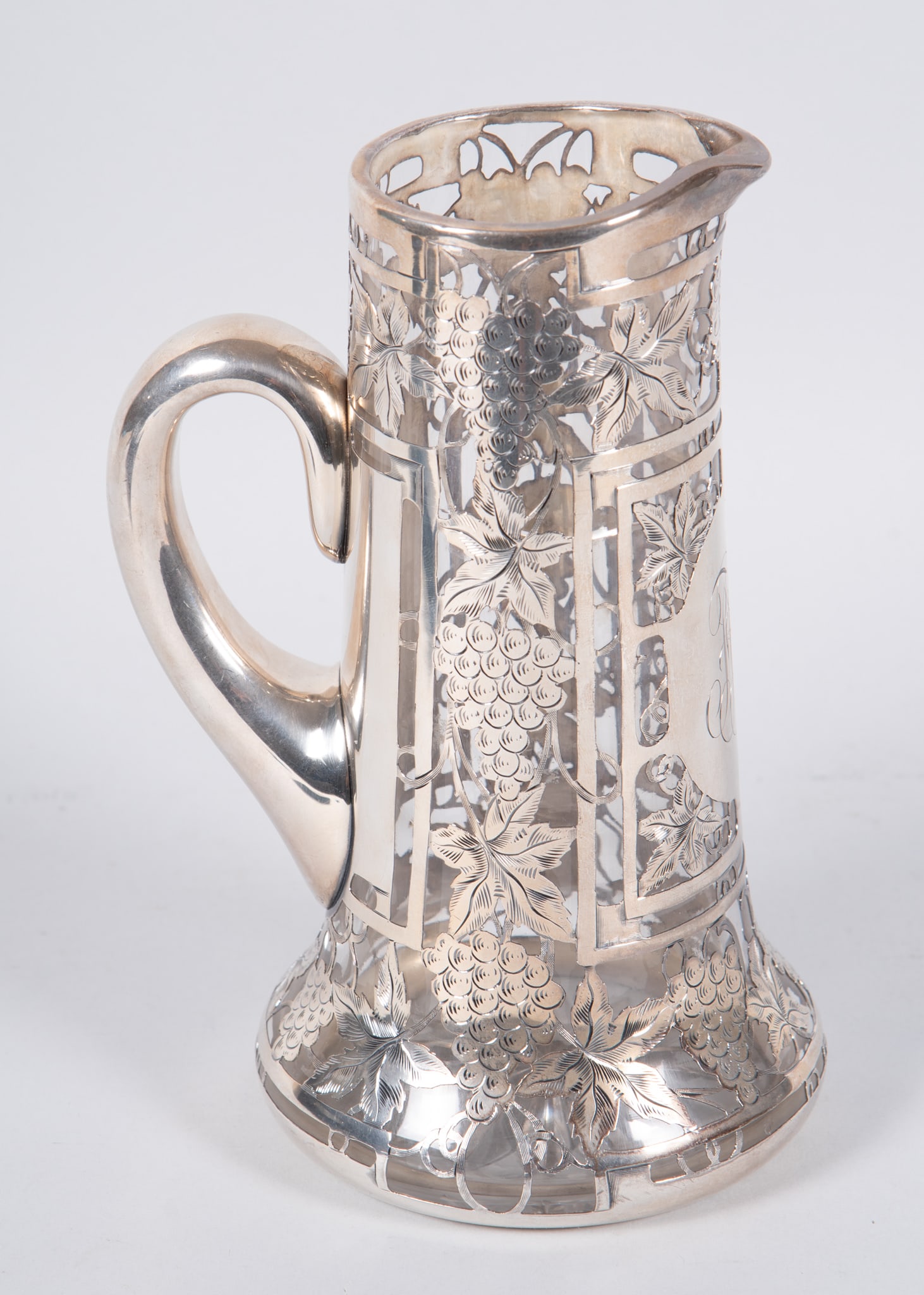 Sterling Silver Overlay Pitcher (1 of 4)