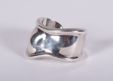 Tiffany Sterling Silver Bone Cuff by Elsa Perretti