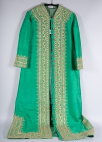 Excellent Vintage Woven Silk Caftan