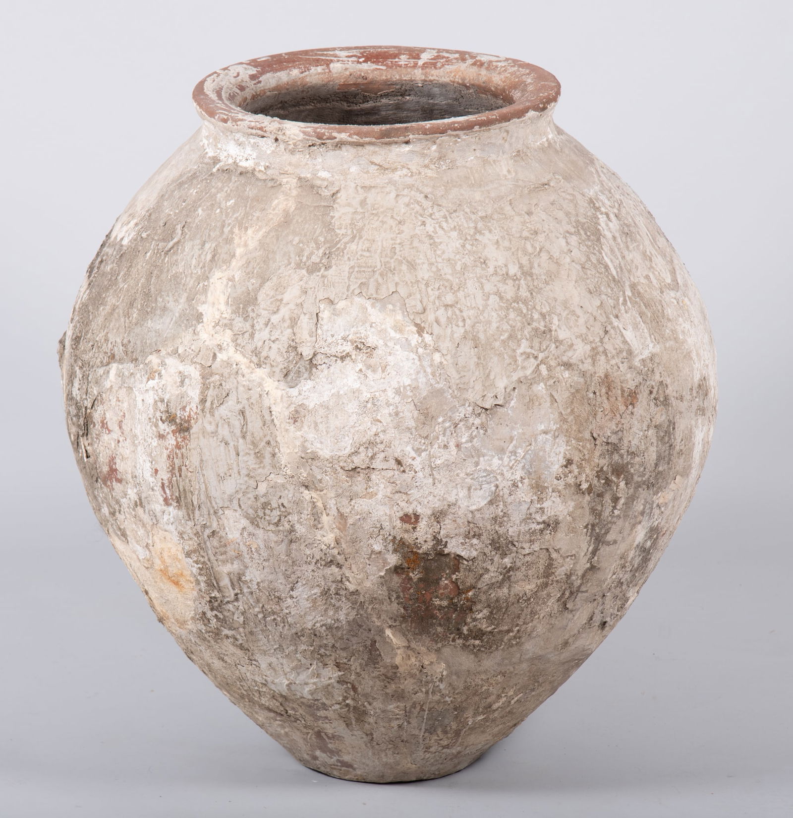 Massive Antique Spanish Terracotta Olive Jar (1 of 4)