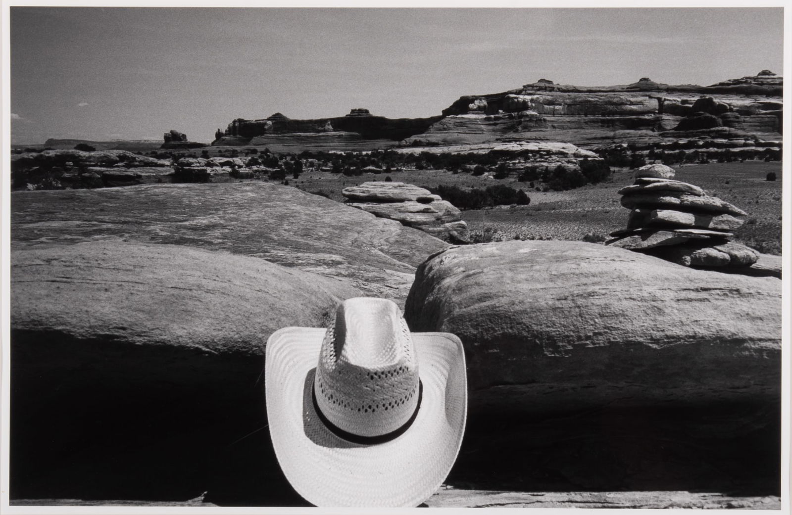 Roswell Angier, American (1940-2023), Cowboy Hat Series, #1, #2, and #3, 1988, three gelatin silver (1 of 7)