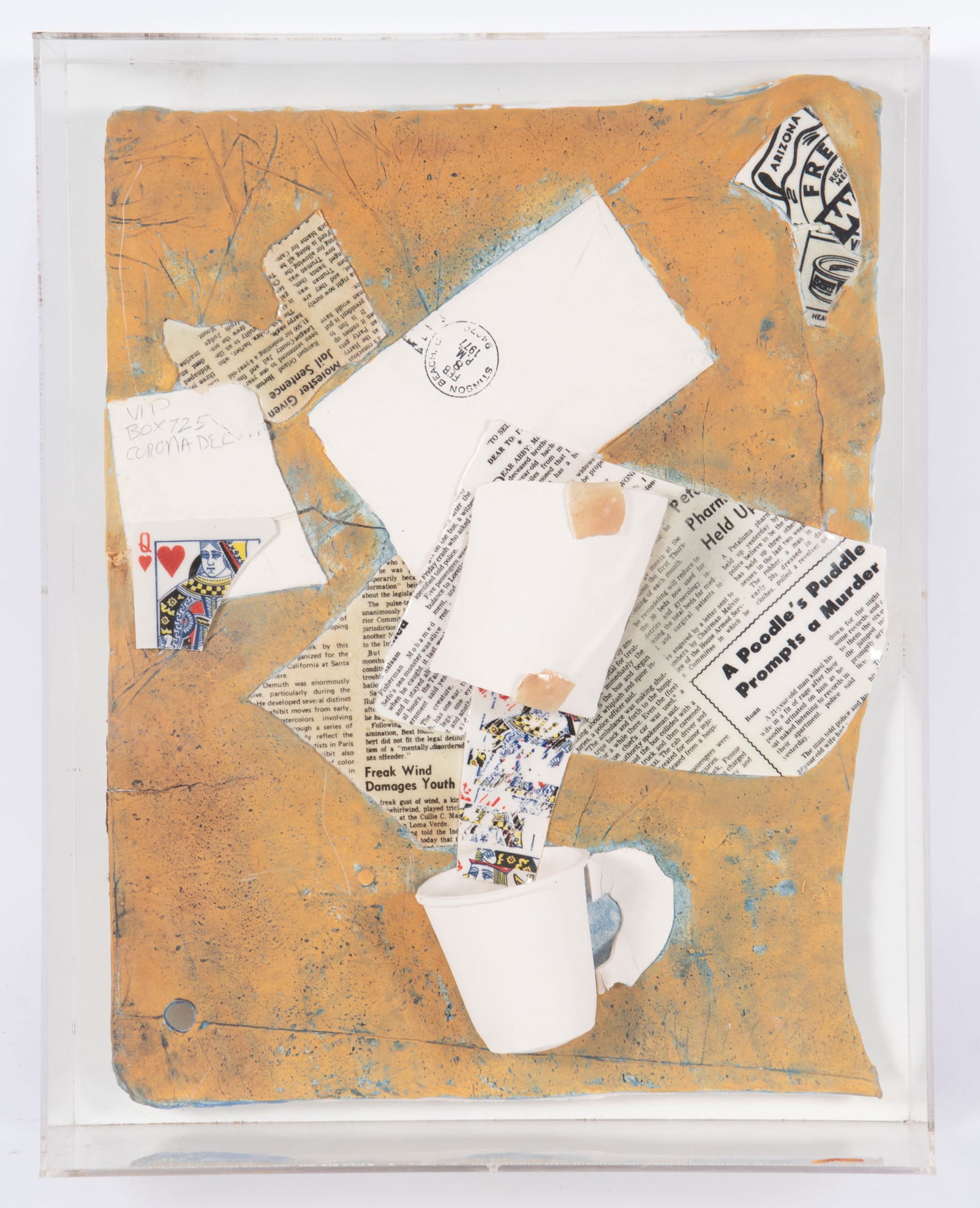 Richard Blake Shaw, California (b. 1941), Still Life with Queen, circa 1978, ceramic (1 of 4)