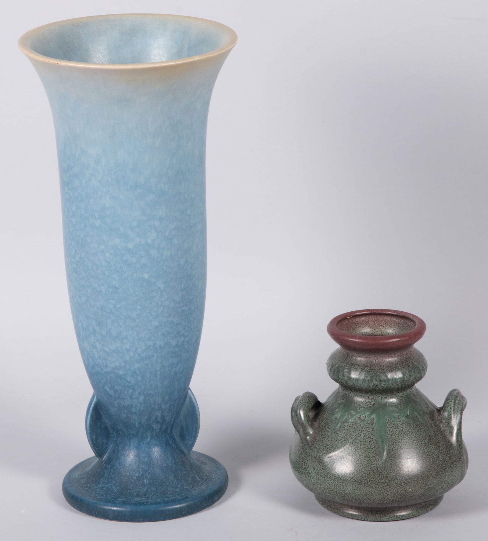 Weller and Roseville Art Deco Pottery Vases (1 of 4)