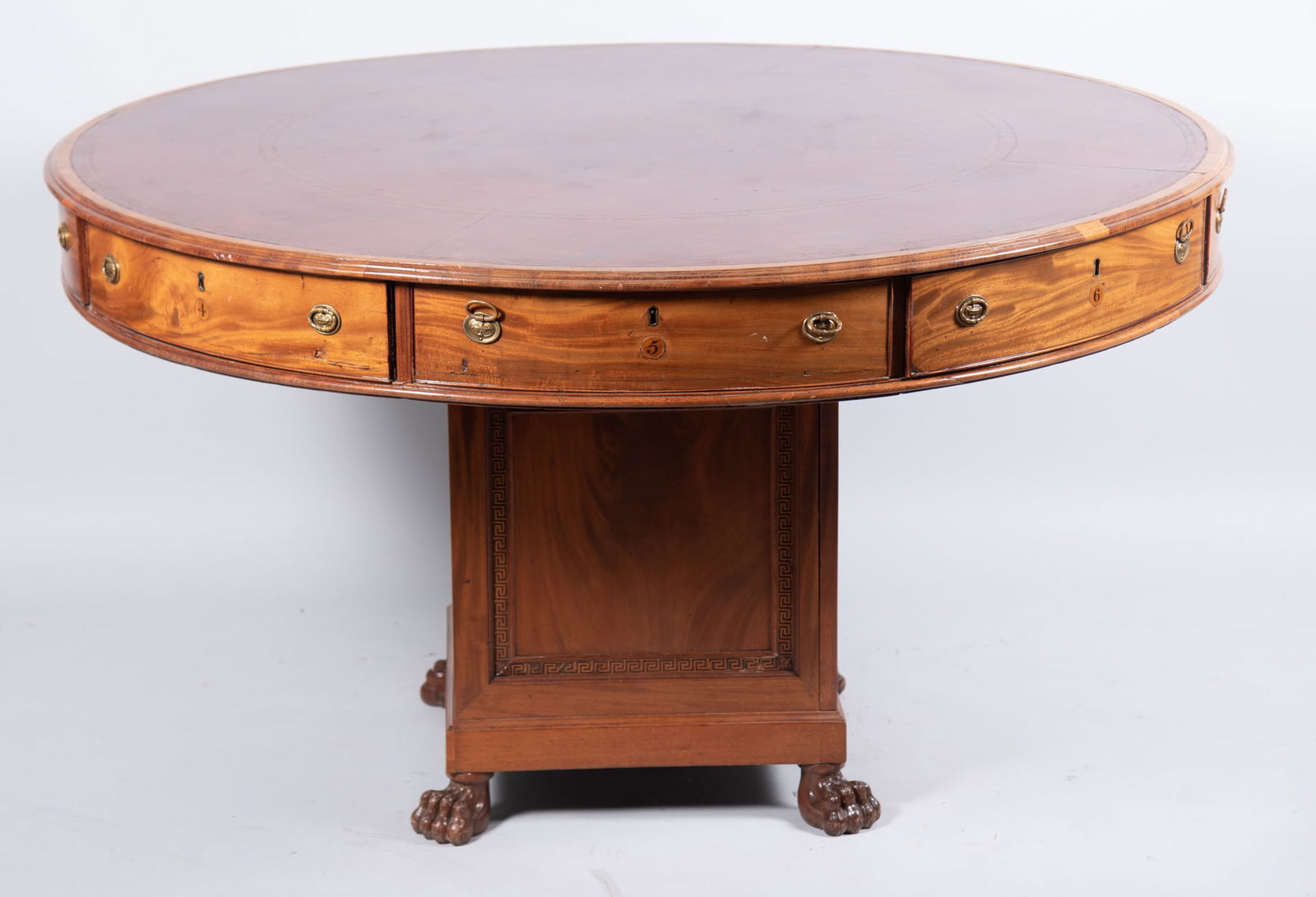 Antique English Nineteenth Century Regency Rent Table (1 of 5)