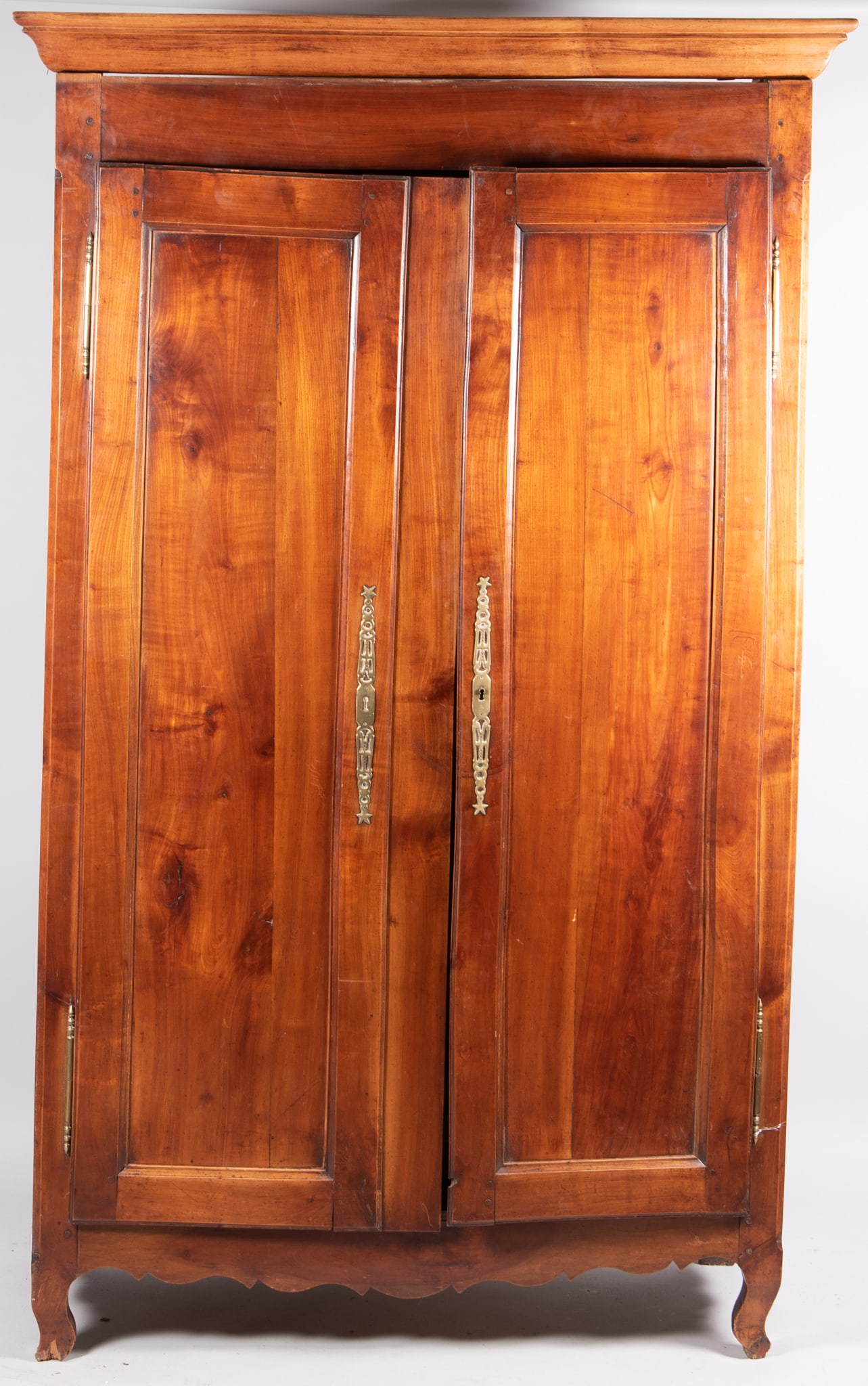 Antique French Louis XV Walnut Armoire (1 of 3)