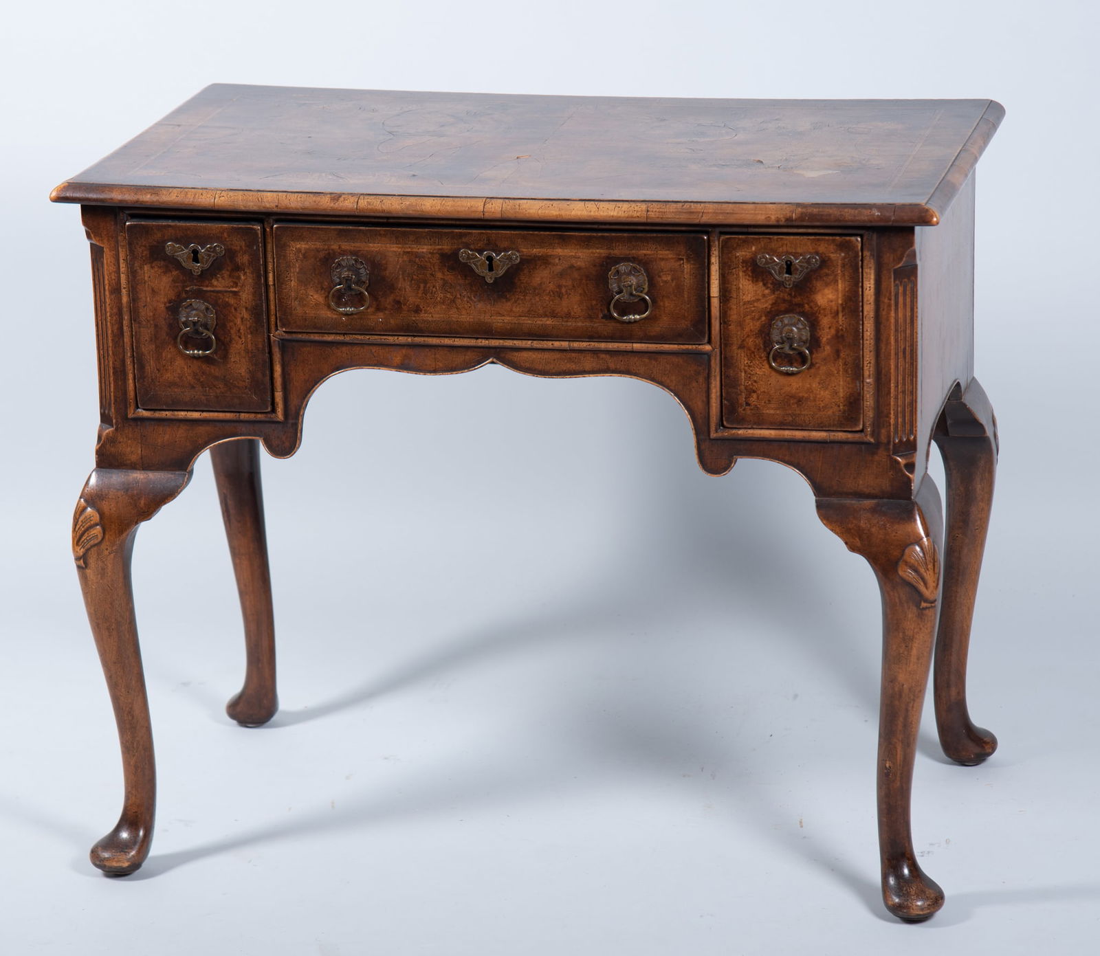 Antique English Queen Anne Style Low Boy (1 of 4)