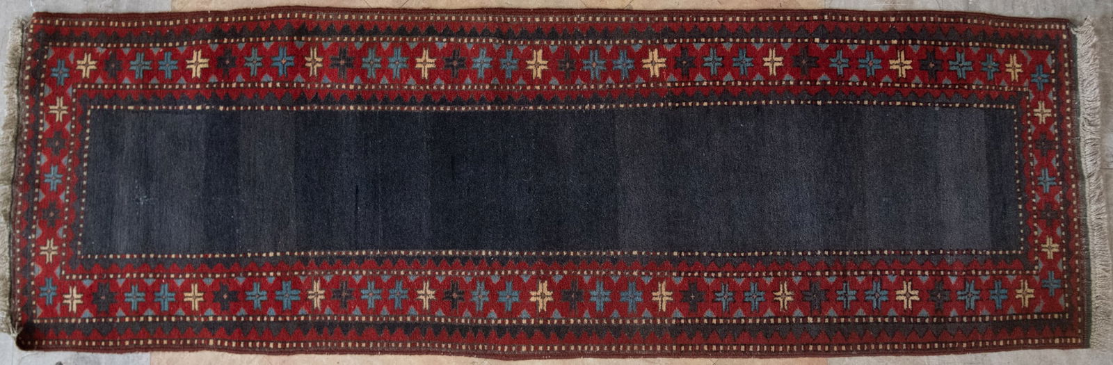 Semi Antique Handwoven Shiraz Runner (1 of 3)