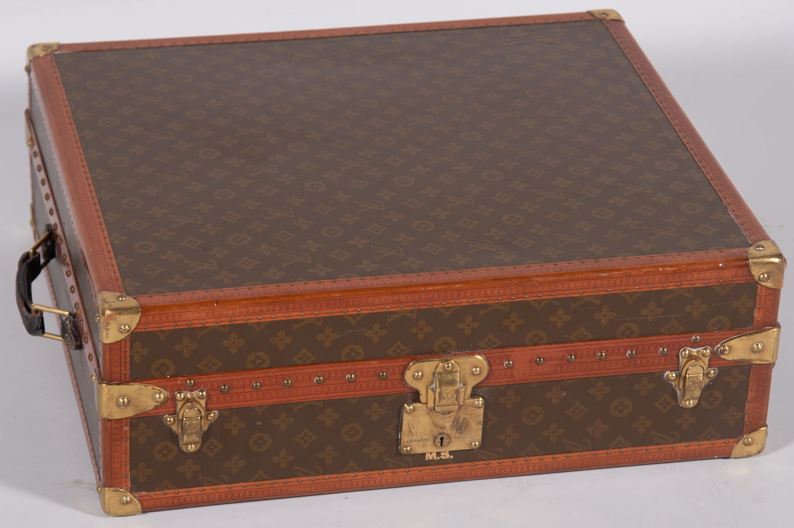 Vintage Louis Vuitton Monogram Gemine Hard Case Shoe Trunk (1 of 5)