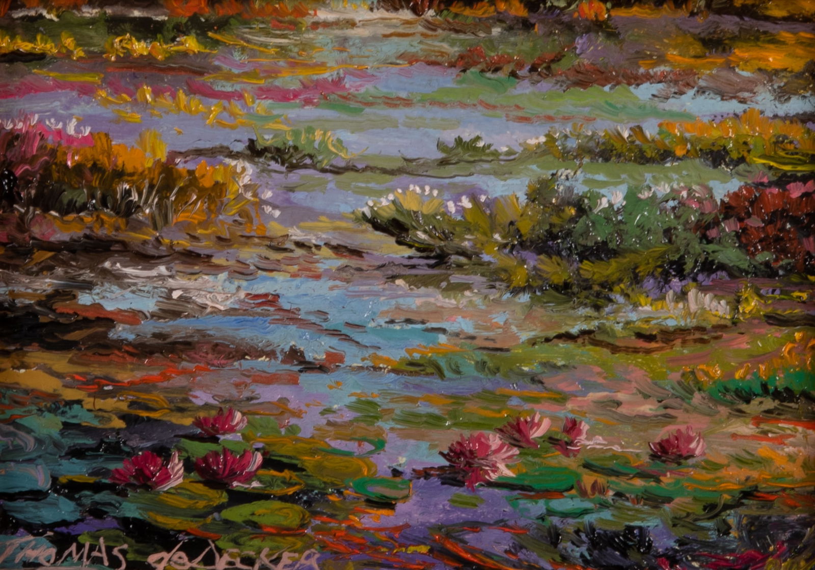 Thomas A. DeDecker, American (b. 1951), The Study, oil on board (1 of 5)