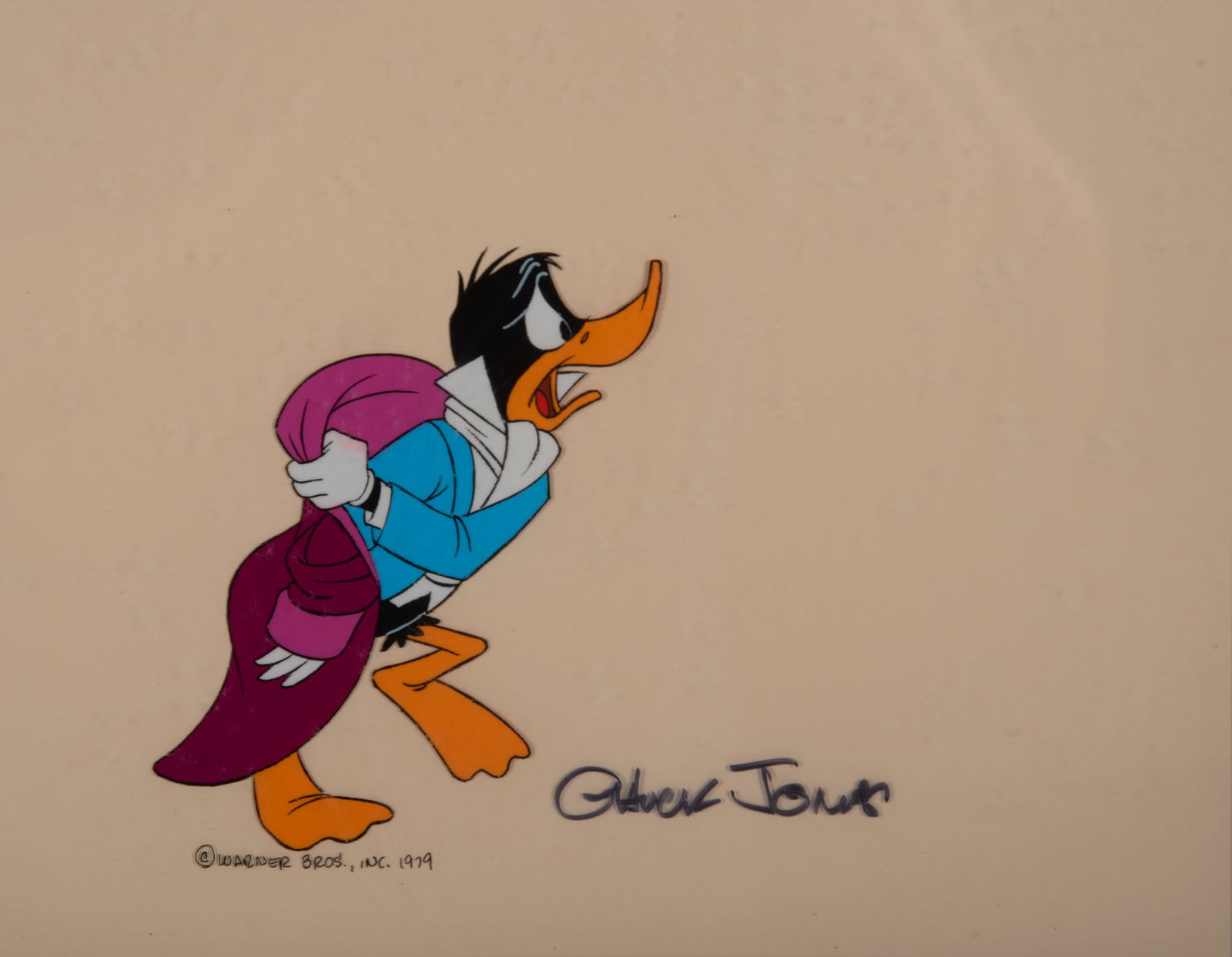 Original Production Animation Cel Daffy Duck (1 of 2)