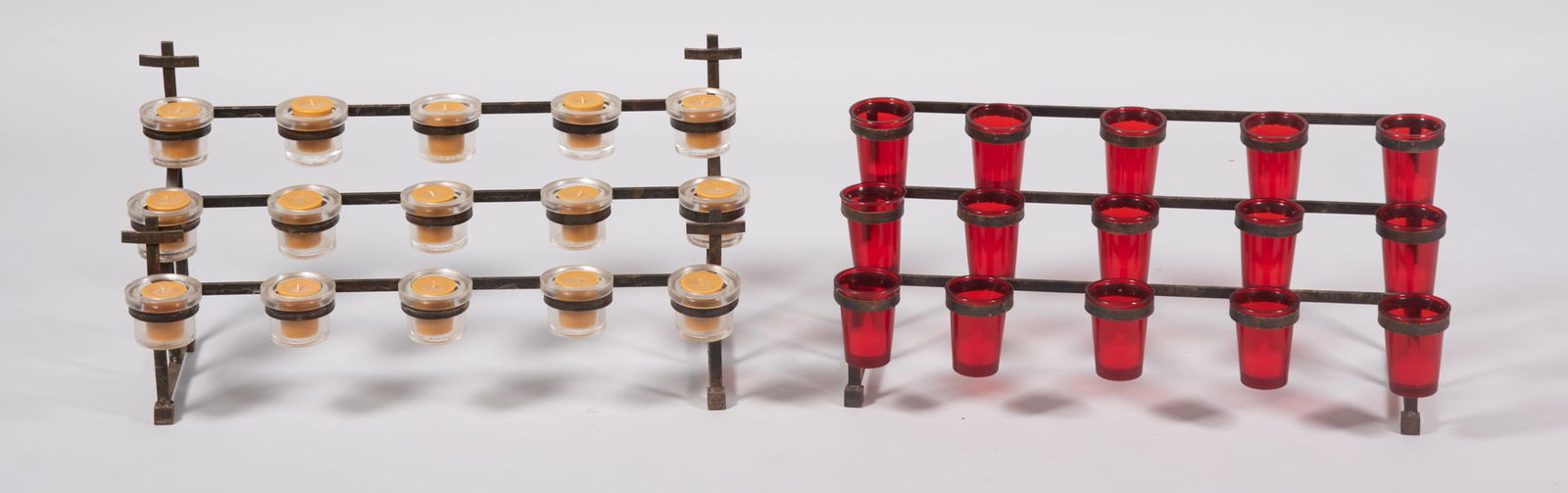 Two Jan Barboglio Votive Candle Stands (1 of 3)