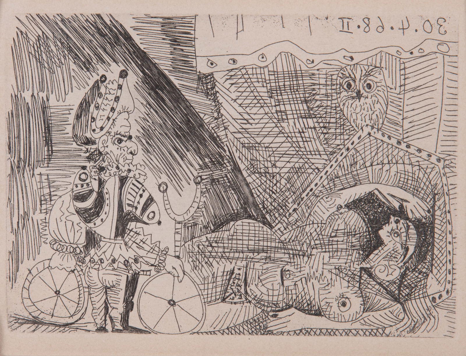 Pablo Picasso, Spanish (1881-1973), La Celestine (B1540), etching (1 of 3)