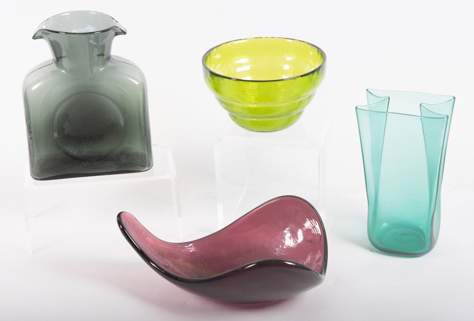 Collection of Four Blenko Glass Pieces (1 of 3)