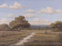 Pauline (CP Montague) Thweatt, Texas (1927-2010), Texas Landscape, oil on canvas