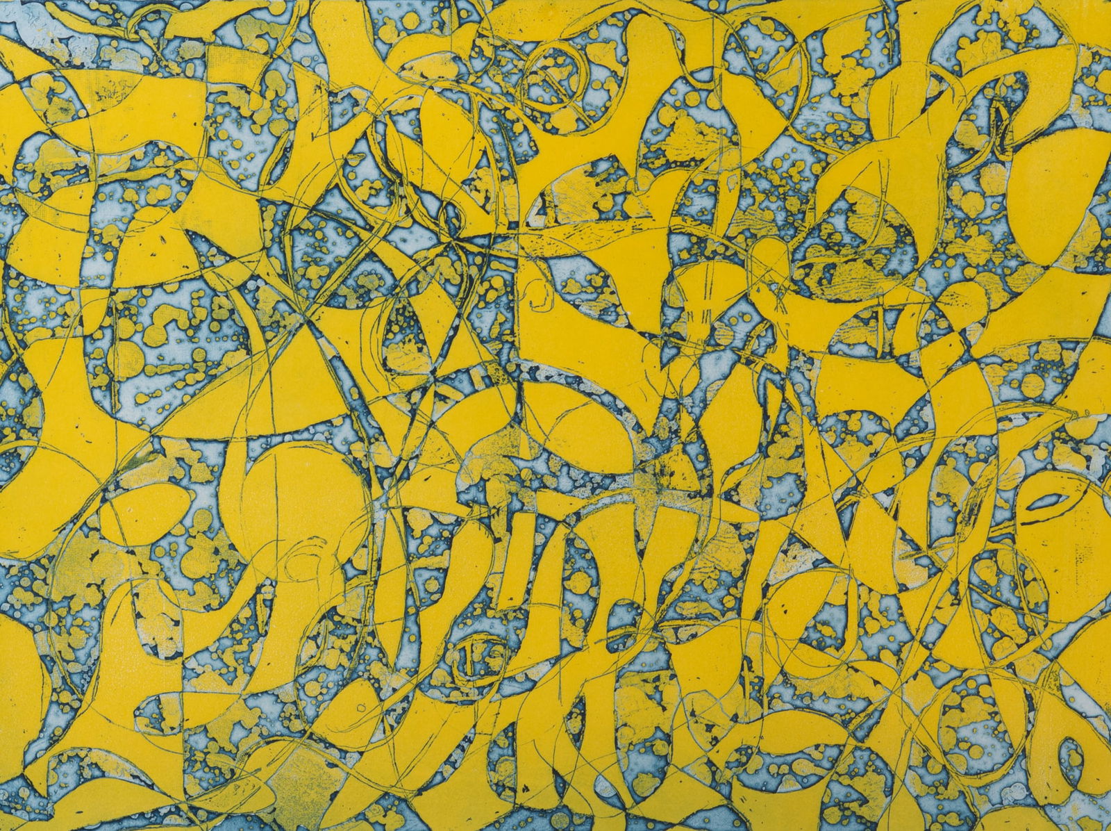 Clinton Blair King, (1901-1979), Lorelei, 1971, color aquatint and etching, ed. 43/50: Clinton Blair King(1901-1979)Lorelei, 1971color aquatint and etching, ed. 43/50signed, dated, and numbered in pencil, framed.17 1/2 x 23 1/2 inches (plate)