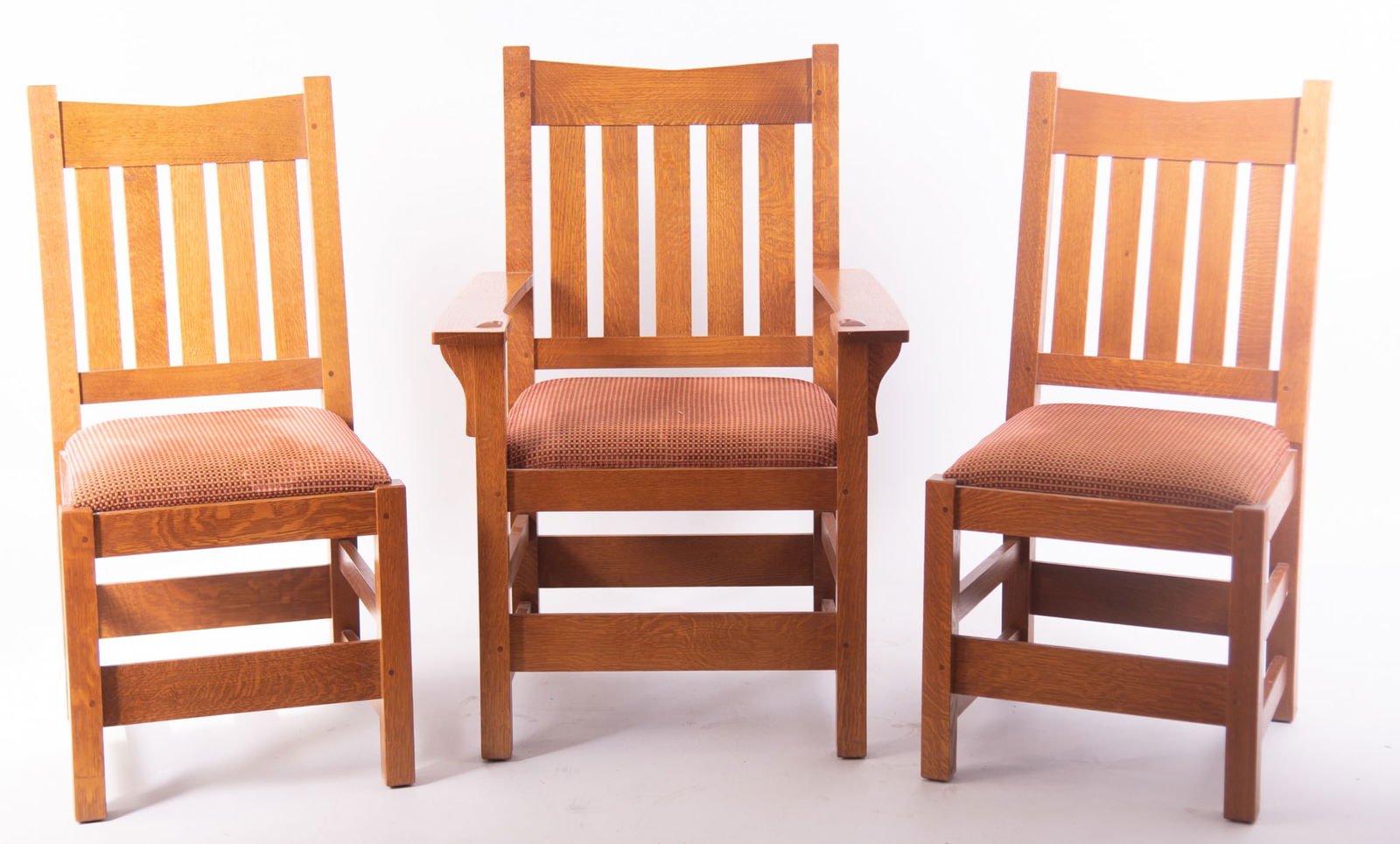 Stickley Arts And Crafts Thirteen Piece Dining Room Ensemble (1 of 8)