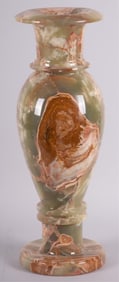 High Polished Onyx Marble Baluster Form Vase