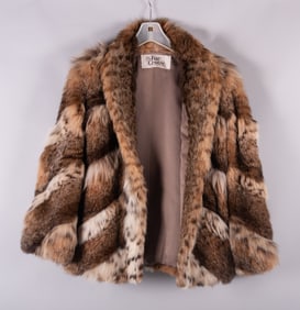 Russian Lynx Jacket Retailed by The Fur Centre, St. Louis