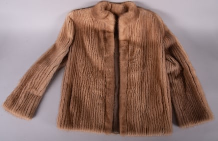 Sheared Mink Fur Jacket