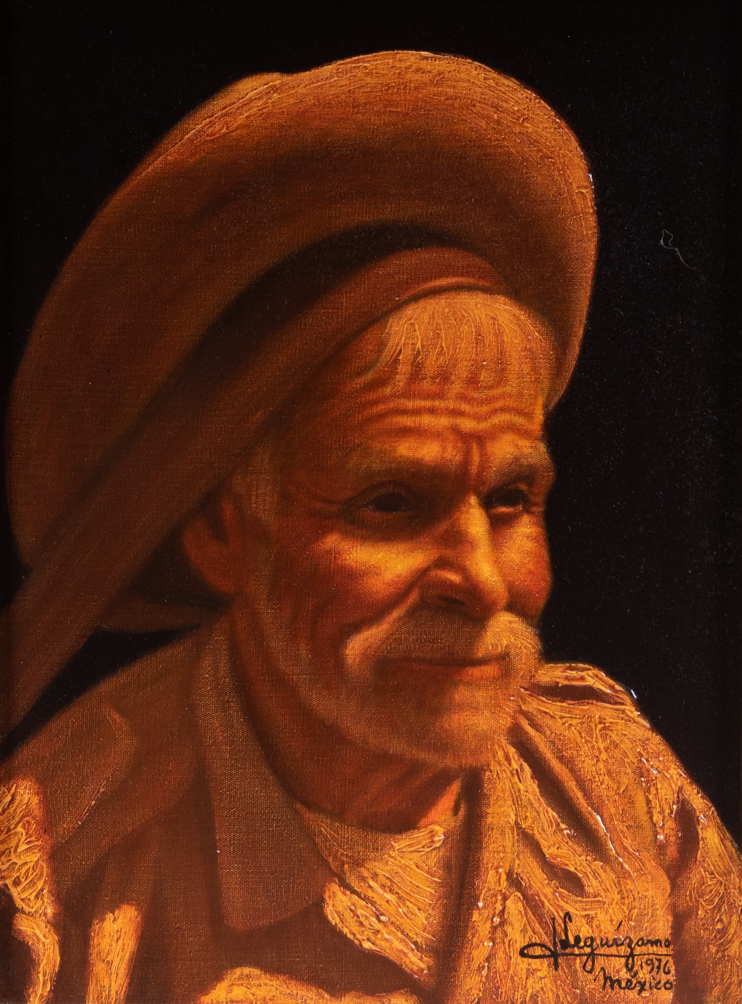 Jorge Leguizamo, Mexico 20th Century, Five Portraits, oil paintings on canvas (1 of 7)