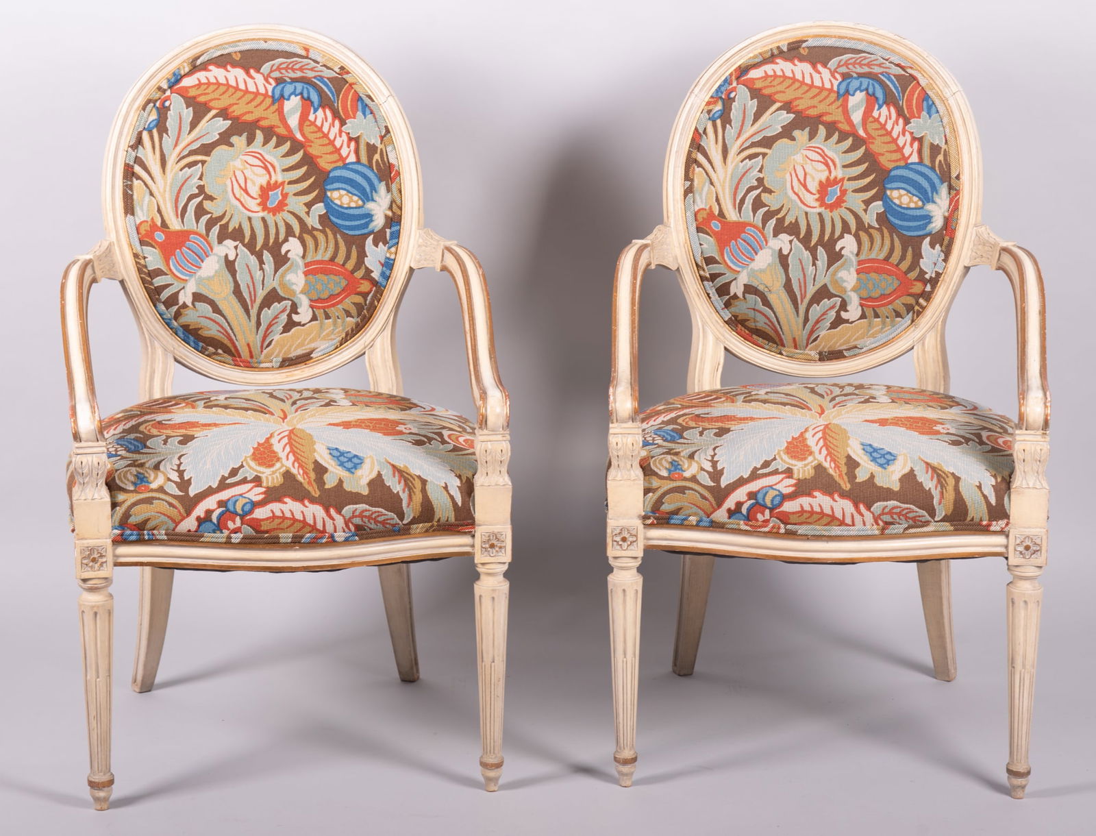 A Pair of Modern Italian Neoclassical Style Armchairs (1 of 4)