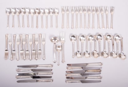 A Sterling Silver Flatware Service for 12, Windham by Tiffany & Co.