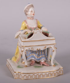 A Meissen Figure Emblematic of Sound