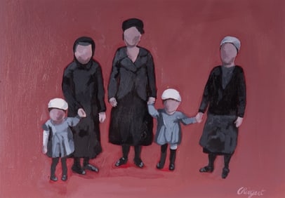 Caroline Riegert, French (b. 1971), Untitled, Acrylic on canvas