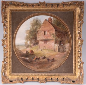 Thomas Whittle Jr., British (1856-1897), Near Haslemere Surrey, oil on board