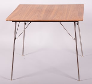 Charles & Ray Eames DTM-2 folding table, by Herman Miller, 1950s