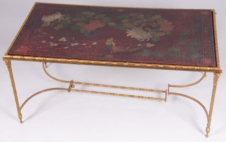 Attributed to Maison Bagues, Lacquered Coffee Table