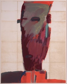 James Brown, American (1951-2020), The Moroccan I, V, and VI, 1993, screenprint in colors on museum