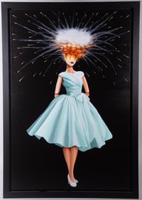 Robert Deyber, American (1955-2021), Blow Up Doll, acrylic on canvas