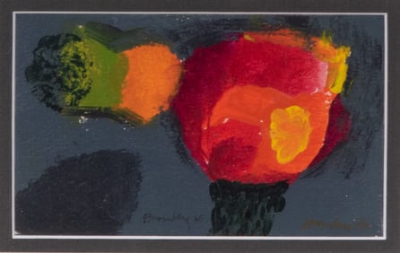 Faith Bromberg, Los Angeles (1919-1990), Still Life (1965), mixed media on paper