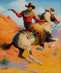 Gerard Curtis Delano, Colorado, Illinois, Massachusetts. (1890-1972), "Daylight" Cover of Western