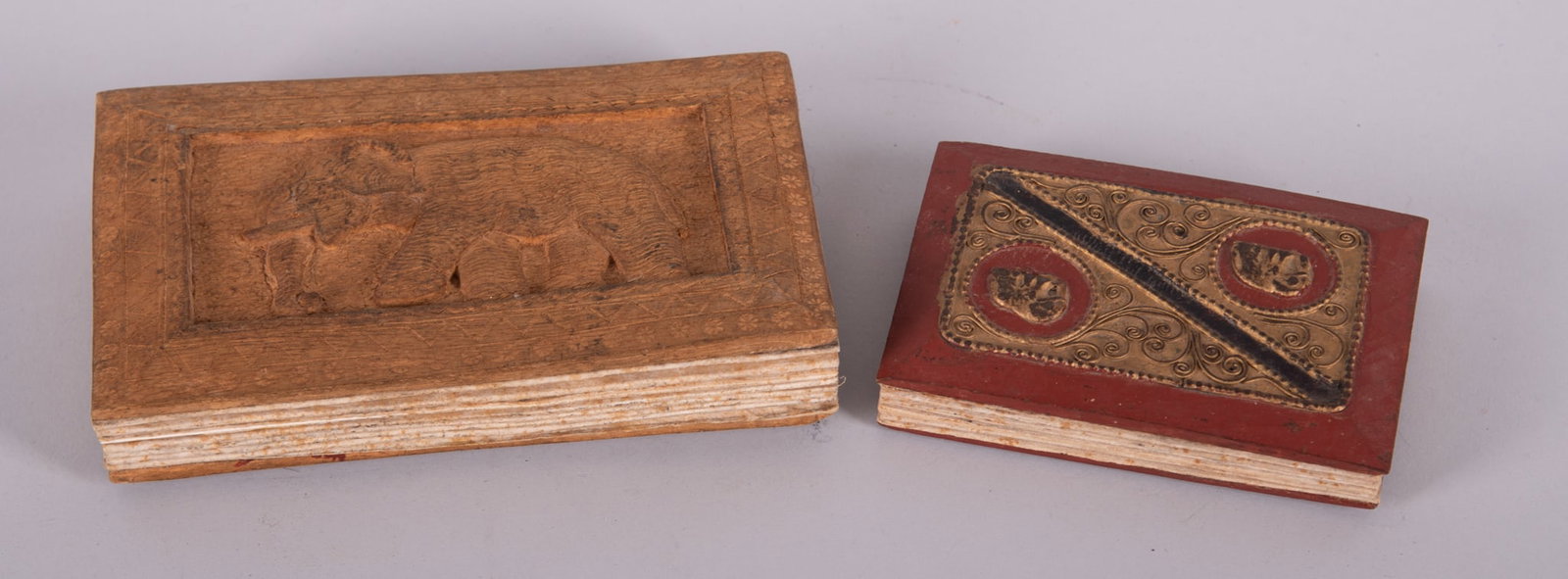 Two Vintage Burmese Tattoo Parabaik Books (1 of 5)