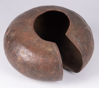 Mbole Large Bronze Ankle Bracelet/Money