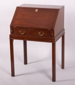 Mahogany Kittinger Slant Top Desk